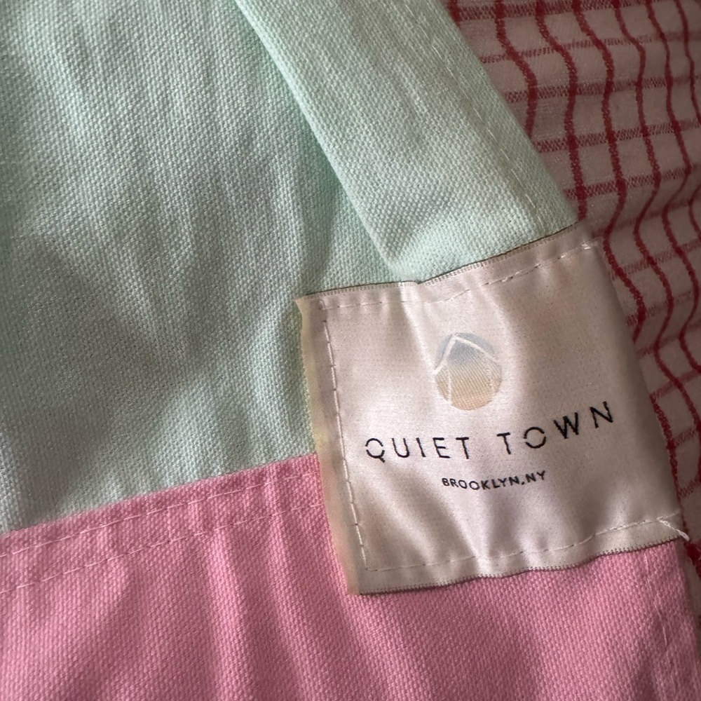 Quiet Town RE:Canvas Shower Curtain